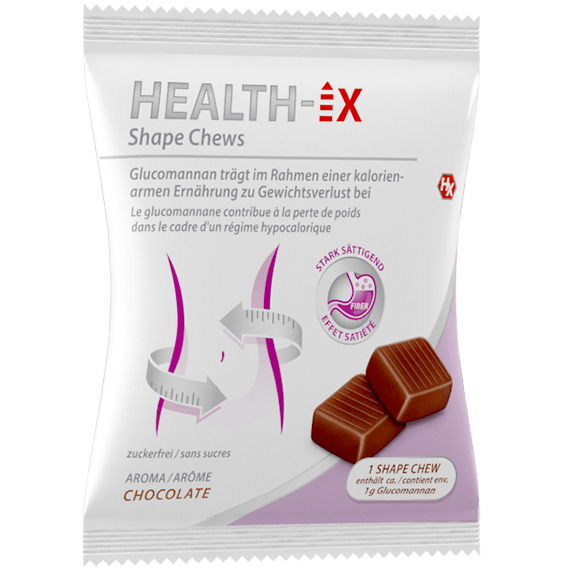 Produktverpackung der Health-iX Shape Chews